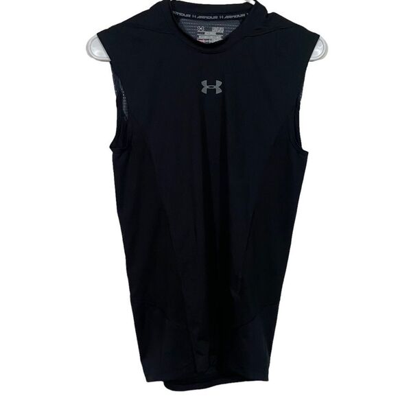 Under Armour Black Compression Activewear Tank Top - Picture 1 of 3